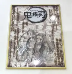 鬼滅の刃　コラージュ台本アクリル色紙　竈門炭治郎　竈門禰豆子　第十話　ダイニング