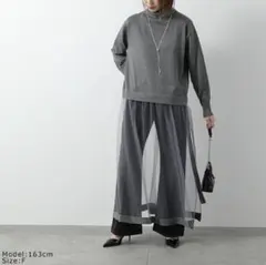 新品未使用 TORRAZZO DONNA ニット チュールワンピース