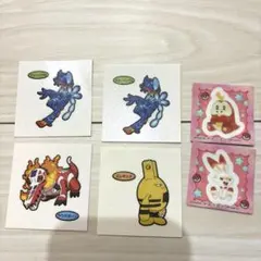 ポケモンスナック　ポケモンパン　シール　ヒバニー　ラウドボーン　ホゲータ　セット