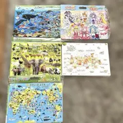 ジグソーパズルセット 動物・海・キャラクター