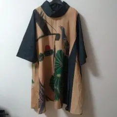 古布 着物リメイク ワンピース