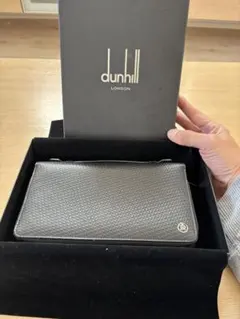 ⭐️未使用級⭐️dunhill　ダンヒル　長財布　二つ折り財布　レザーウォレット　黒 楽天市場】ダンヒル 長財布（形状（財布）二つ折り財布）の通販