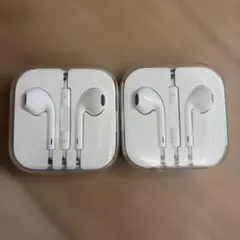 Apple iPhone 純正　イヤホン　ジャックタイプ　新品未使用　2個セット