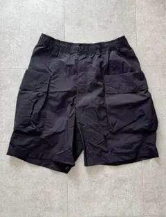 UNIQLO U パラシュートカーゴショーツ M ユニクロ　黒