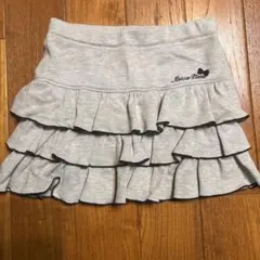 メゾピアノ　フリルスカート　110