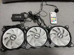 LIAN LI PCケースファン 120mm 3個セット コントローラー付きのサムネイル
