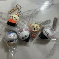 ちいかわ寿司 ガチャガチャ フィギュアキーホルダー セット