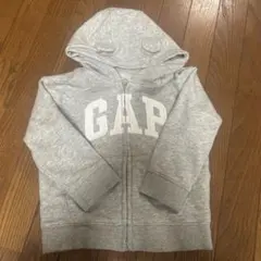 GAP グレー フード付きトレーナー(18-24months)