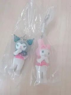 サンリオ ミニチュアチャーム ライブキャラクター マイメロディ　クロミ