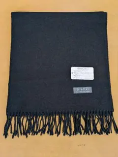 ブラックアクリルマフラー フリンジ付き