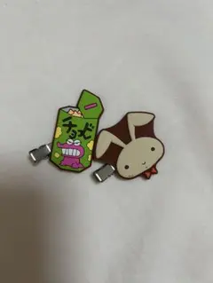 クレヨンしんちゃん　２個セット　ヘアクリップ
