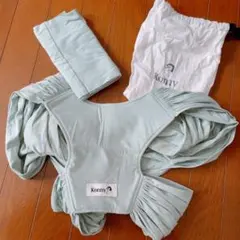 Konny 抱っこひも ミントグリーン 収納袋付き