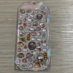 ボンボンドロップシール　シャーベット　シマエナガ