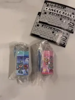 ANGEL BLUE ふでばこコレクション　消しゴム　ブルー&ピンク　２個セット