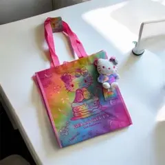 新品　超レア　ラスベガス キティぬいぐるみ　誕生50周年✖️ABCストアエコバッグ