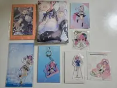 ホロライブ 湊あくあ ローソン チェキ風ブロマイド メイド服 トレカ