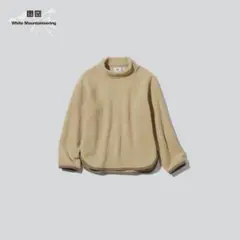 UNIQLO　ホワイトマウンテニアリング フリースモックネックプルオーバー