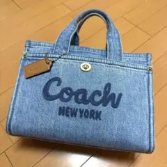 ★新品同様・ストラップ付き★coach カーゴトート