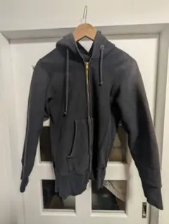 Champion ダークグレー ジップアップパーカー M