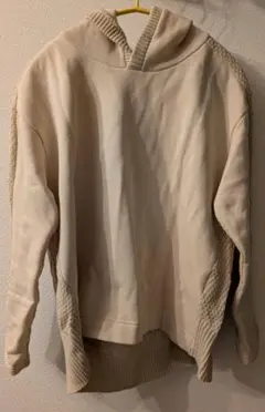 パーカー ベージュ セーター ハッシュパピー HushPuppies 裏起毛