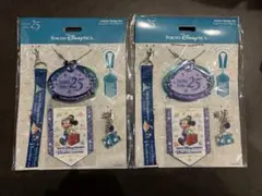 東京ディズニーシー 25周年ジュビリーバッジセット バケーション