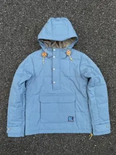 HELLY HANSEN ライトブルー マウンテンパーカー フロントポケット付き