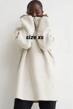 H&M リブセーター xs