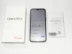 未使用 ZTE Libero 5G IV ブラック A302ZT SIMフリー