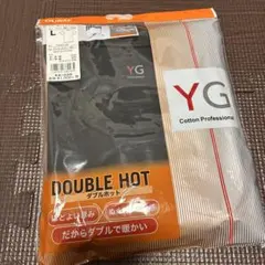GUNZE YG ダブルホット クルーネックT Lサイズ