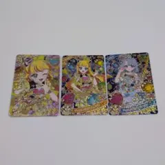 ひみつのアイプリ　五十嵐じゅりあサイン等3枚セット