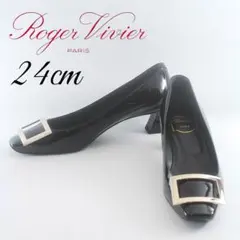 美品37＊RogerVivier＊ロジェヴィヴィエ＊パンプス＊エナメル パテントのサムネイル