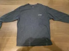 mont-bell ダークグレー 長袖Tシャツ XL　ペアスキン