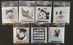 【美品】ドラゴンボールウエハース シール４０周年記念2 7枚セット