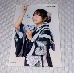 AZM スターダム 浴衣ランダムブロマイド L版 ローソン STARDOMのサムネイル