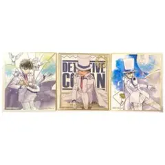 名探偵コナン 怪盗キッド ミニ色紙 箔押し おまけ付き