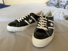 CONVERSE スター ブラック/ホワイト スニーカー