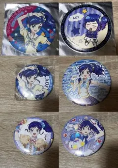 プリキュア バーチャルライブ キュアアクア 缶バッジ - メルカリ