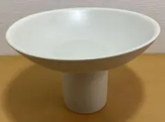 【華道用品】水盤　銘入り　花器　コンポー ト　花瓶　陶器　生花