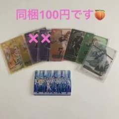 カラフルピーチ からぴち チップス ポテチ クリアカード 7枚セット