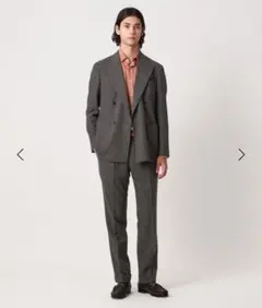 美品】UNITED ARROWS トロピカルウール ダブルブレスト4B スーツ