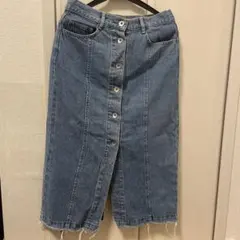 値下げ★alicia PAGEBOY スリット入りデニムタイトスカート Mサイズ