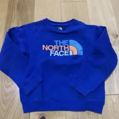 【良品】THE NORTH FACE トレーナー 140サイズ 青