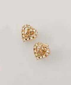 【VINTAGE DIORディオール 】earring logo 片耳 ゴールドのサムネイル