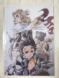 鬼滅の刃　無限列車　映画特典　厚紙ポスター