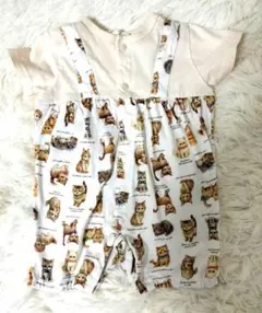 バースデイ cottoli yukiemon ロンパース　ユキエモン