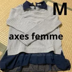 axes femme長袖カットソー Mサイズ
