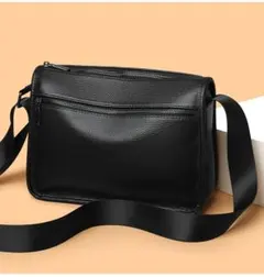 本革クロスボディバッグ、牛革ショルダーバッグ、大容量、複数のポケット付き