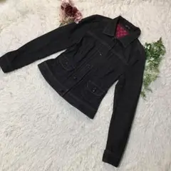 【美品】SONIA RYKIEL デニムジャケット いちご柄裏地 34 2025年最新】SONIA RYKIEL レディース Gジャン・デニム