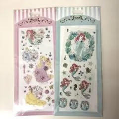 【可愛い♡】Disneyストア　シール　ラインストーンシール　キラキラシール