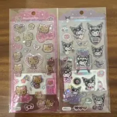 新品　ドロップジェリーシール　サンリオ　日焼け　キティ　クロミ　ぷっくり